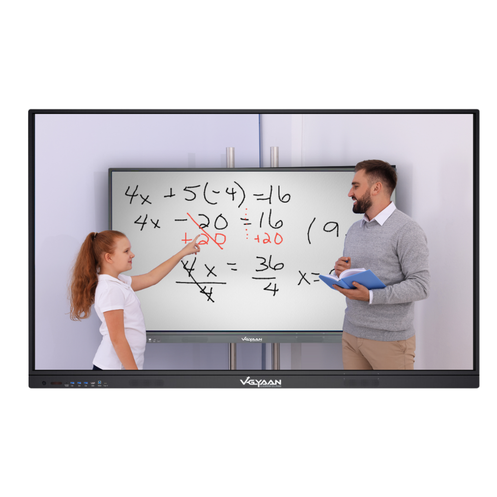 Interactive flat panel